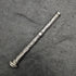 1896 British Antique Sterling Silver Mechanical Pencil Telescopic 76-96mm Magic Pencil